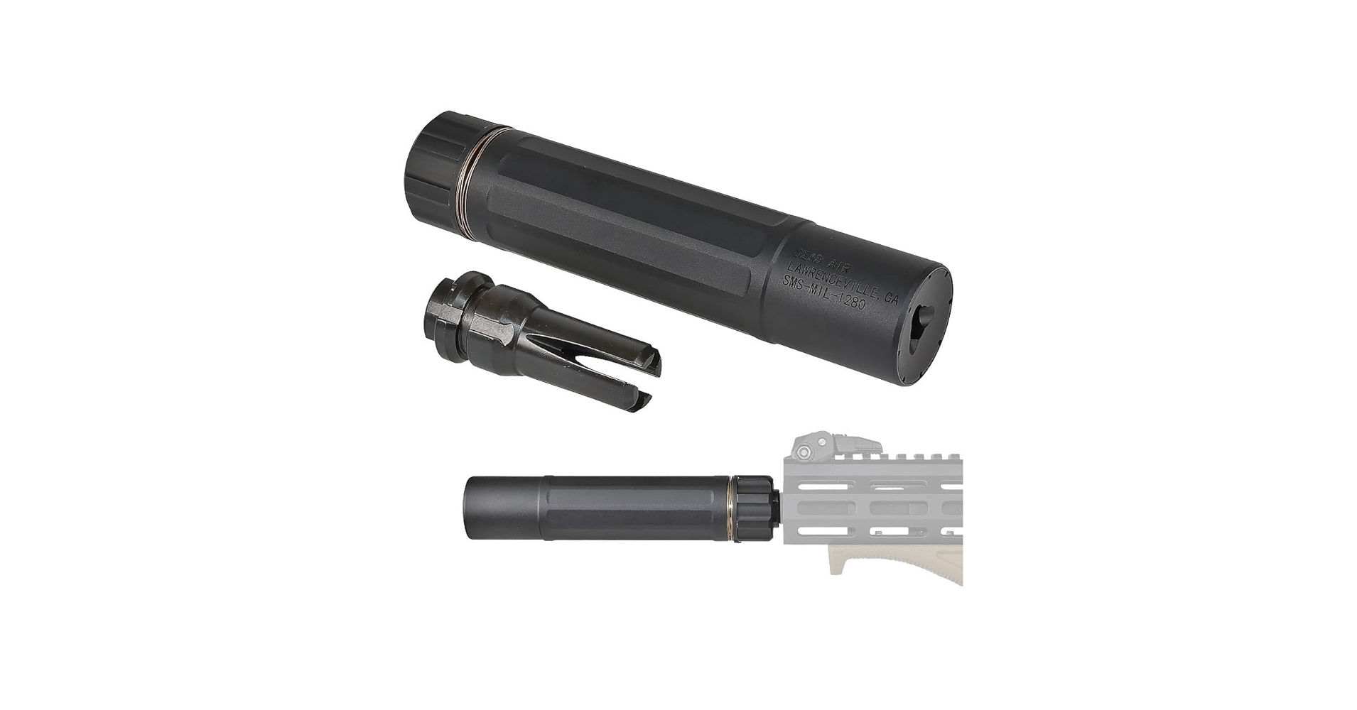 Amazon | 良品武品 Dead Airタイプ 5KU SANDMAN-S サイレンサー